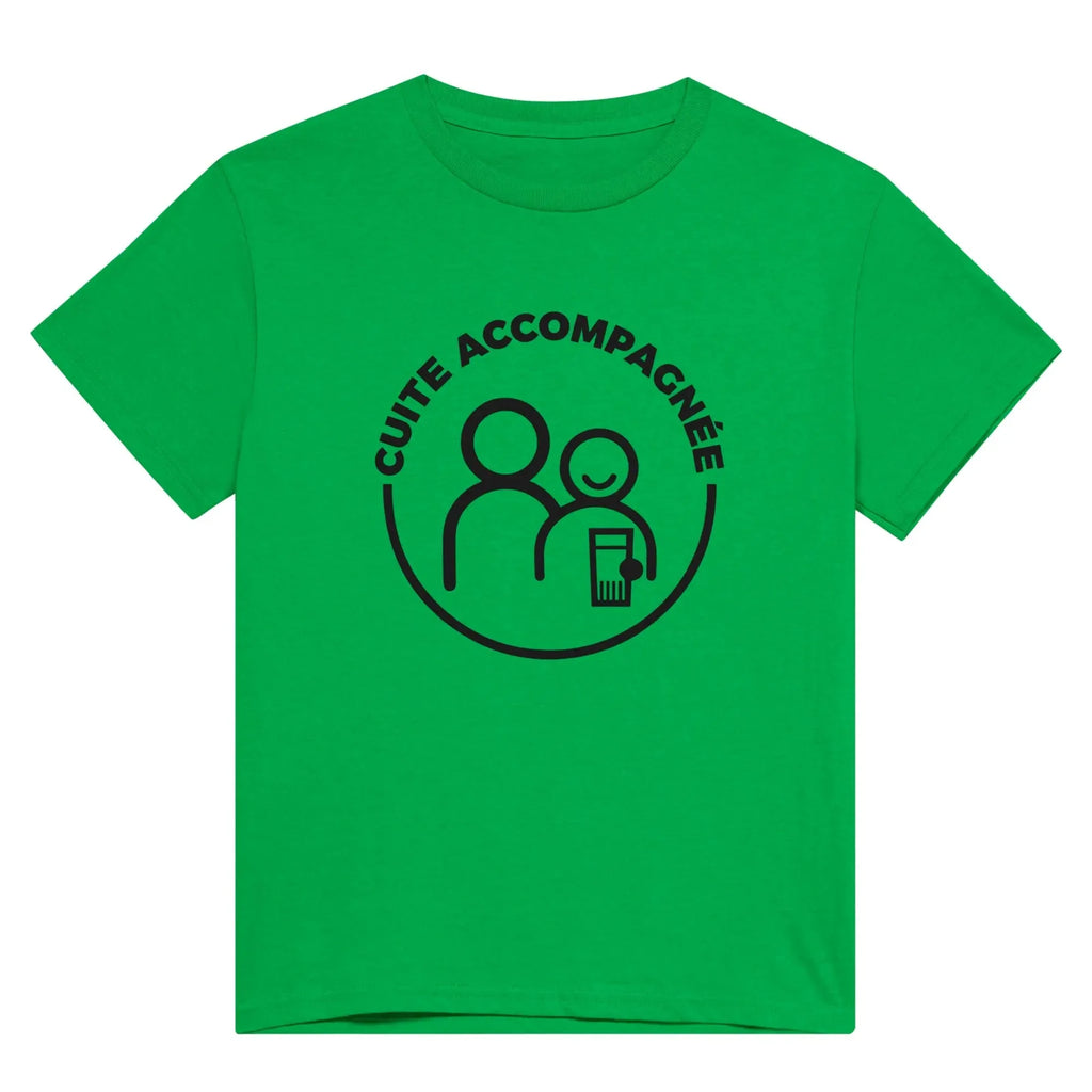 T-shirt cuite accompagnée