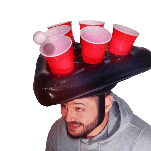 Chapeau bière pong